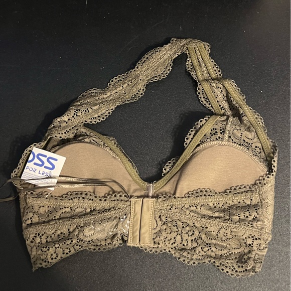 NWT Aerie Lace Bralette in Olive - Picture 2 of 3